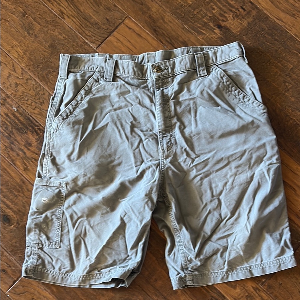 Carhartt Men's Cargo Shorts in Light Gray